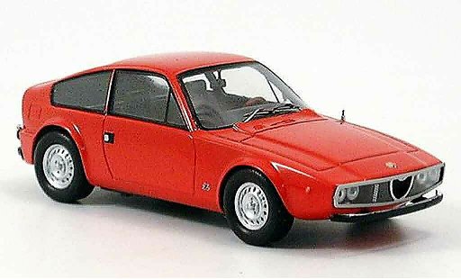 Alfa Romeo Junior Z 1300 1/43 Spark rojo 1970 coche miniatura