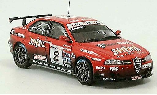 Alfa Romeo 156 gta 1/43 Spark ETCC no.2 giovanardi 2004 coche miniatura