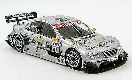 Mercedes Classe C DTM 1/43 Minichamps Salzgitter Green 2005 coche miniatura