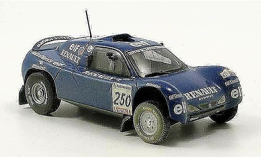 Renault Megane Dakar 1/43 Norev schlesser avec schmutzeffekt 2000 coche miniatura