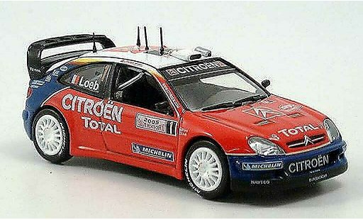 Citroen Xsara WRC 2005 1/43 Norev No.1 Total Rally Monte Carlo coche miniatura