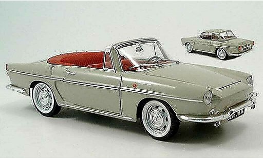 Renault Caravelle Base 1/18 Norev beige 1966 coche miniatura