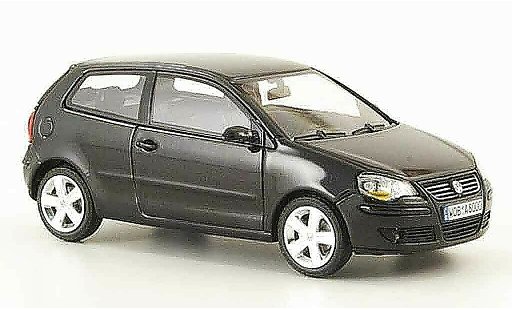 Volkswagen Polo Base 1/43 Minichamps negro coche miniatura