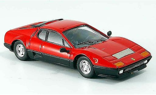 Ferrari 512 Coupe 1/43 Best rojo negro 1976 coche miniatura