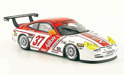 Porsche 911 GT3 1/43 Minichamps Cup Matos Fitzger. Assent. Longhi Daytona 2005 coche miniatura