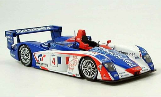 Audi R8 coupe 1/43 Minichamps 2005 Spa Ortelli Gounon coche miniatura