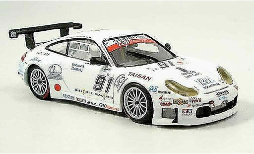 Porsche 911 GT3 RSR 1/43 Minichamps Spa Yamagishi Caffi Pompidou 2005 coche miniatura