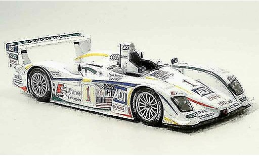 Audi R8 LMP course 1/43 Minichamps 2005 ganador Atlanta Lehto Werner coche miniatura