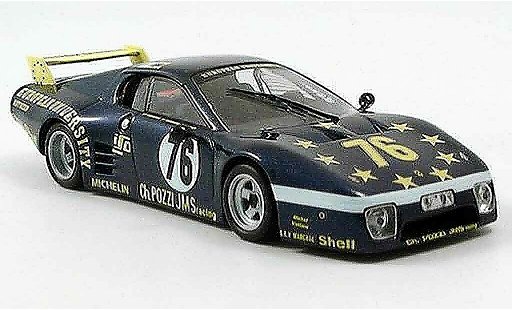 Ferrari 512 BB LM 1/43 IXO ganador lemans p.dieudonne j. xhenceval h 1980 coche miniatura