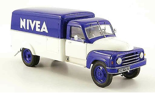 Hanomag L28 Base 1/43 Schuco Nivea coche miniatura
