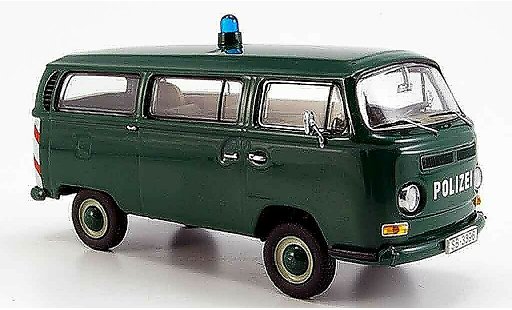 Volkswagen Combi A 1/43 Schuco bus t2a police coche miniatura