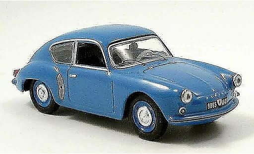 Alpine A106 coupe 1/43 Norev azul 1956 coche miniatura