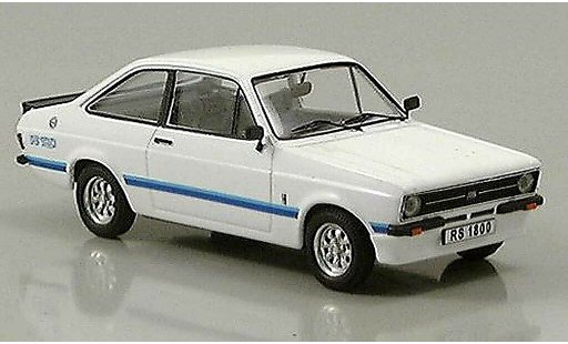 Ford Escort RS 1800 1/43 Trofeu MKII blanco coche miniatura