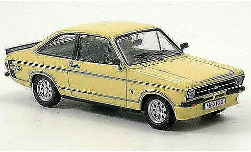 Ford Escort Mexico 1/43 Trofeu amarillo coche miniatura
