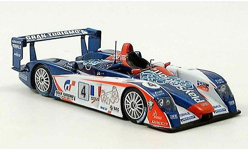 Audi R8 LMP course 1/43 Spark 2005 Team Oreca 4th LeMans coche miniatura