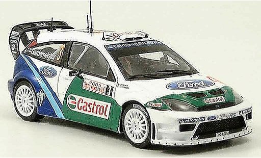 Ford Focus RS WRC 1/43 Minichamps MonteCarlo Gardemeister Honkanen 2005 coche miniatura