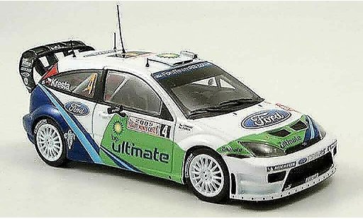 Ford Focus RS WRC 1/43 Minichamps MonteCarlo Kresta Tomanek 2005 coche miniatura