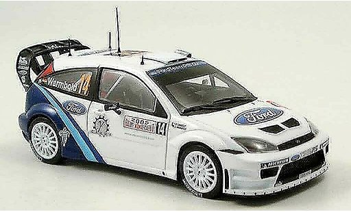 Ford Focus RS WRC 1/43 Minichamps MonteCarlo Warmbold Connolly 2005 coche miniatura