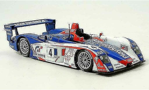 Audi R8 coupe 1/43 Minichamps 2005 LM ortelli Gounon Montany 4ter coche miniatura