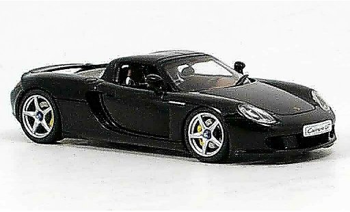 Porsche Carrera GT Base 1/43 Autoart negro 2005 coche miniatura