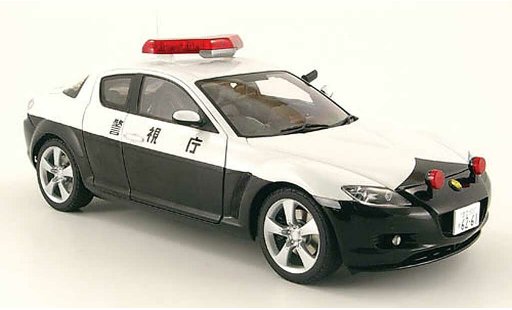Mazda RX8 Base 1/18 Autoart japanische polic&Atilde;&shy;a coche miniatura