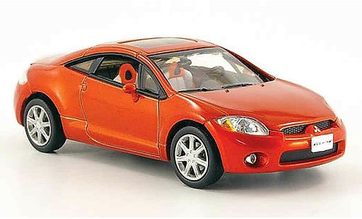 Mitsubishi Eclipse Base 1/43 Norev naranja 2005 coche miniatura