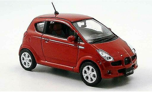 Subaru R1 Base 1/43 Norev rojo 2006 coche miniatura
