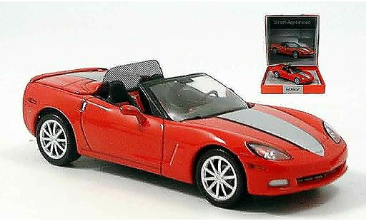 Chevrolet Corvette Coupe 1/43 Norev C6 street Appearence rojo 2005 coche miniatura