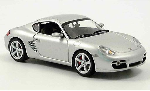 Porsche 718 S 1/43 Schuco gris metallisee coche miniatura