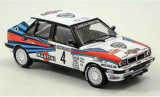 Lancia Delta HF Integrale 1/43 IXO Martini Racing No. 4 1989 coche miniatura