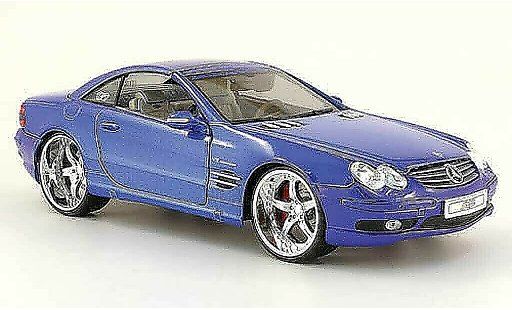Mercedes Classe SL AMG 1/18 Maisto 55 playerz tuningcar azul coche miniatura