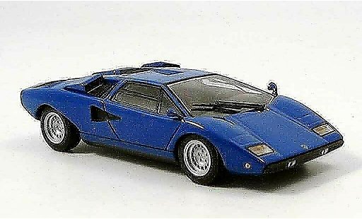 Lamborghini Countach LP 400 1/43 Minichamps azul 1974 coche miniatura