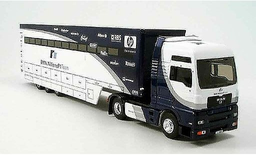 Bmw F1 transporteur 1/43 Eligor 2005 MAN TG XXL Williams Truck coche miniatura