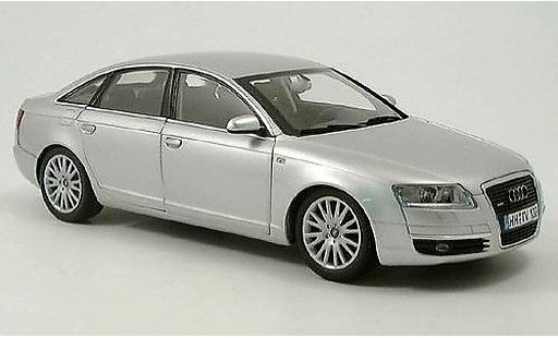 Audi A6 berline 1/18 Norev gris metallized 2005 coche miniatura