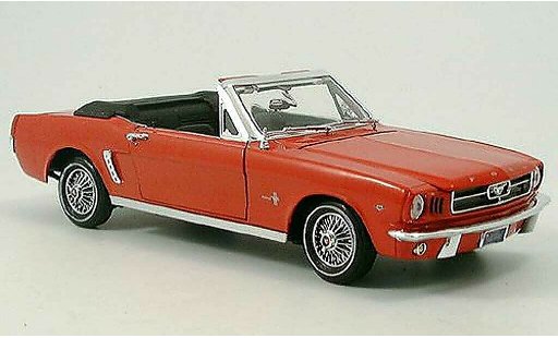 Ford Mustang Convertible 1/18 Motormax Descapotable rojo coche miniatura