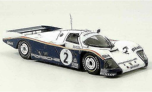 Porsche 962 1986 1/43 Spark No. 2 Le Mans coche miniatura