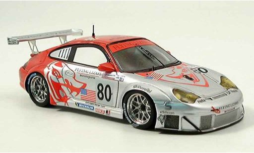 Porsche 911 GT3 RSR 1/43 Spark No. 80 Le Mans 2005 coche miniatura