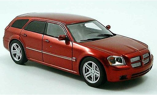 Dodge Magnum 2005 1/43 Spark RT HEMI rojo coche miniatura