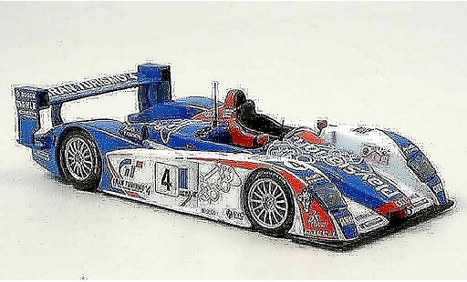 Audi R8 LMP course 1/43 IXO 2005 No.4 4er Le Mans coche miniatura