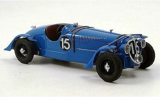 Delahaye 135 course 1/43 IXO S No. 15 ganador Le Mans 1938 Chaboud/Tremoulet coche miniatura