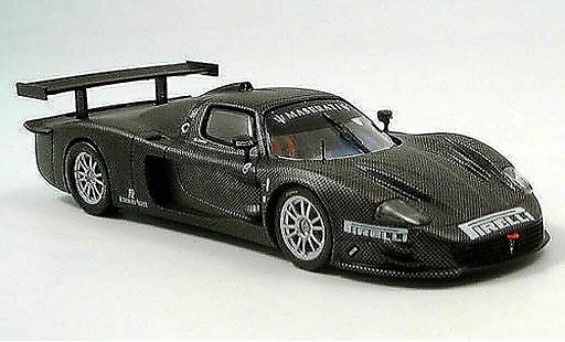 Maserati MC12 Base 1/43 IXO Renn-Test Fiorano negro 2004 coche miniatura