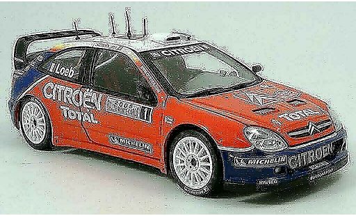 Citroen Xsara WRC 2005 1/18 Sun Star no.1 total ganador rallye monte carlo coche miniatura