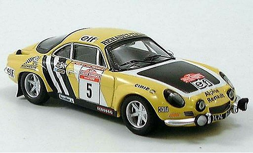 Alpine A110 rallye 1/43 Trofeu No. 5 Therier 1975 coche miniatura