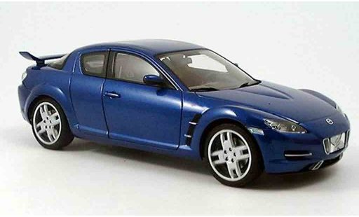 Mazda RX8 Base 1/18 Autoart x-men filmauto azul coche miniatura