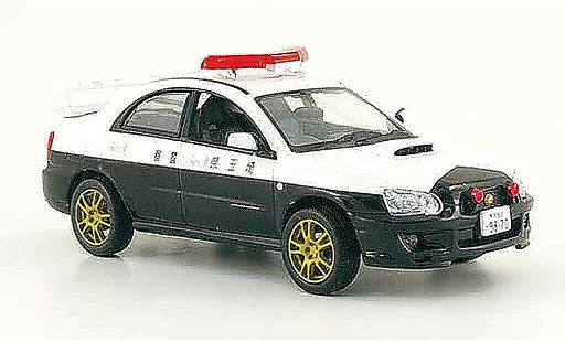 Subaru Impreza Police 1/43 Norev STI japan 2003 coche miniatura