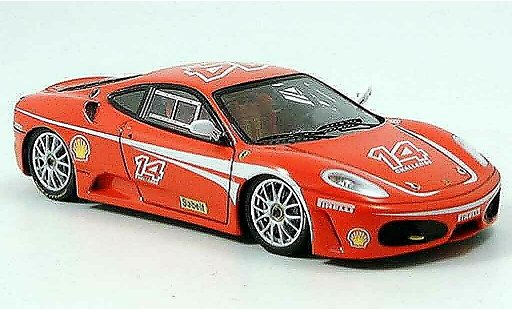 Ferrari F430 Challenge 1/43 Red Line numero 14 coche miniatura
