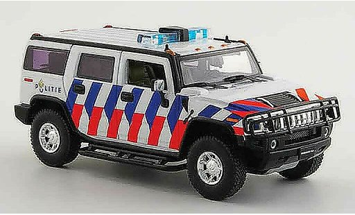 Hummer H2 Police 1/43 Norev Niederlande coche miniatura