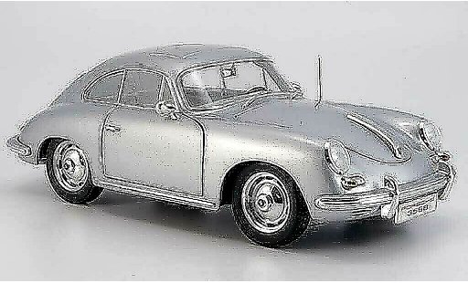 Porsche 356 1960 1/18 Ricko B coupe gris coche miniatura