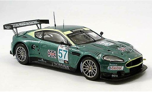 Aston Martin DBR9 gt1 1/43 IXO no. 57 brabham ganador sebring 2005 coche miniatura