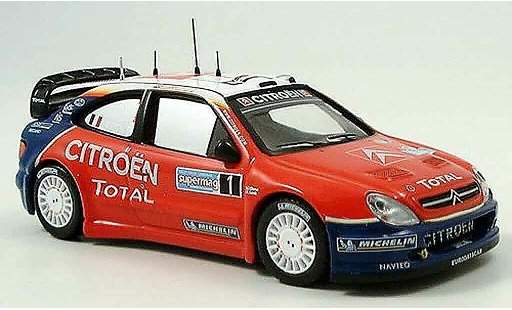 Citroen Xsara WRC 2005 1/43 IXO no.1 loeb elena ganador rallye italien coche miniatura